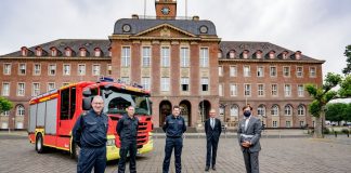 Masken für die Feuerwehr