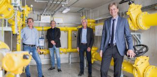 Stadtwerke nehmen Gasübernahmestation in Betrieb