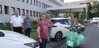 Neue E-Fahrzeuge im Dienst