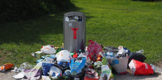 Gemeinsames Müllsammeln in Wanne-Süd