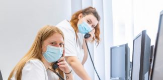 Pflegeauszubildende unterstützen Herner Gesundheitsamt