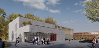 Neue Multifunktionshalle am Hölkeskampring