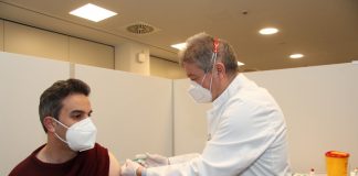 Corona-Schutzimpfung am EvK Herne gestartet