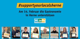 Unterstützung für die Gastronomie