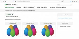 Neuer „Digitaler Osterkalender“ der Stadt