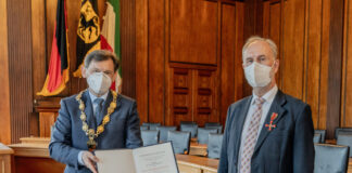 Bundesverdienstkreuz für Dr. Friedrich Mehrhoff