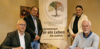 Hospizdienst: Fördervereine verlängern Kooperation bis 2031