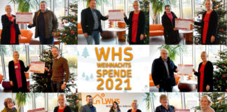 WHS-Weihnachtsspende: 8.000 Euro für Herner Vereine