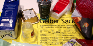 Verteilung der „Gelben Säcke“