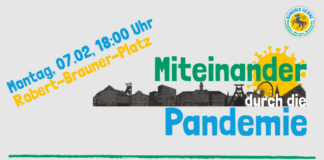 Bündnis Herne, heute, 18 Uhr: Mahnwache auf dem Robert-Brauner-Platz