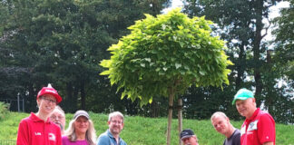 SSB-Aktionstag Minigolf Menschen spielen Minigolf