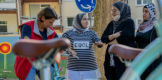 Verkehrswacht Wanne-Eickel: Radfahrtraining für Menschen mit Migrationshintergrund