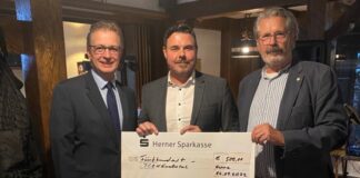 50 Jahre TC Emschertal – Unterstützung durch den Stadtsportbund Herne