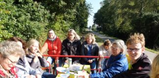 Palliativstation Herne: Frühstück auf der Grenzland-Draisine