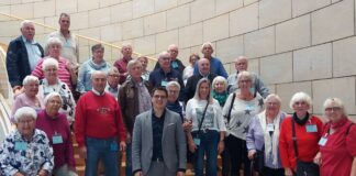 AG 60 plus aus Herne zu Besuch bei Alexander Vogt im Landtag