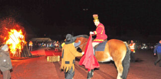 Martinszug im Schlosspark
