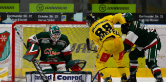 Eishockey in Herne: HEV-Heimsieg, am Mittwoch bei den Füchsen, am Freitag bei den Trappers