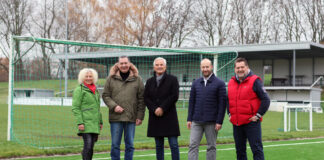 SV Sodingen und SPD-Fraktion freuen sich über Modernisierung des Dr. Jovanovic-Glück-Auf-Stadions