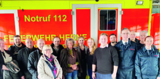 Besuch bei der Berufsfeuerwehr