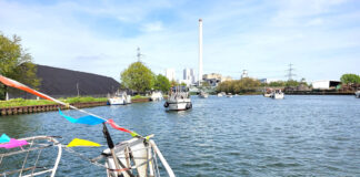 „Anfahren“ beim Wassersportverein