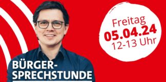 Bürgersprechstunde mit dem Landtagsabgeordneten Alexander Vogt